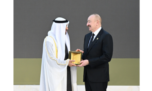 İlham Əliyevin “Zayed İnsan Qardaşlığı Mükafatı”na layiq görülməsi – Azərbaycanın beynəlxalq nüfuzunun göstəricisi...