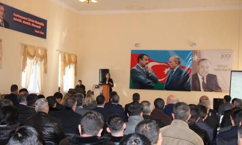 “Dilimizə sahib çıxaq!” mövzusunda maarifləndirici tədbir keçirildi...