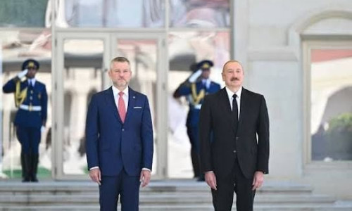 Slovakiya lideri Şuşada: Qarabağa beynəlxalq dəstək davam edir.