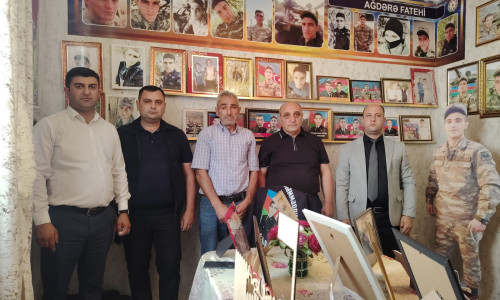Anım Günü ərəfəsində şəhid ailələri və qazilər ziyarət olunub